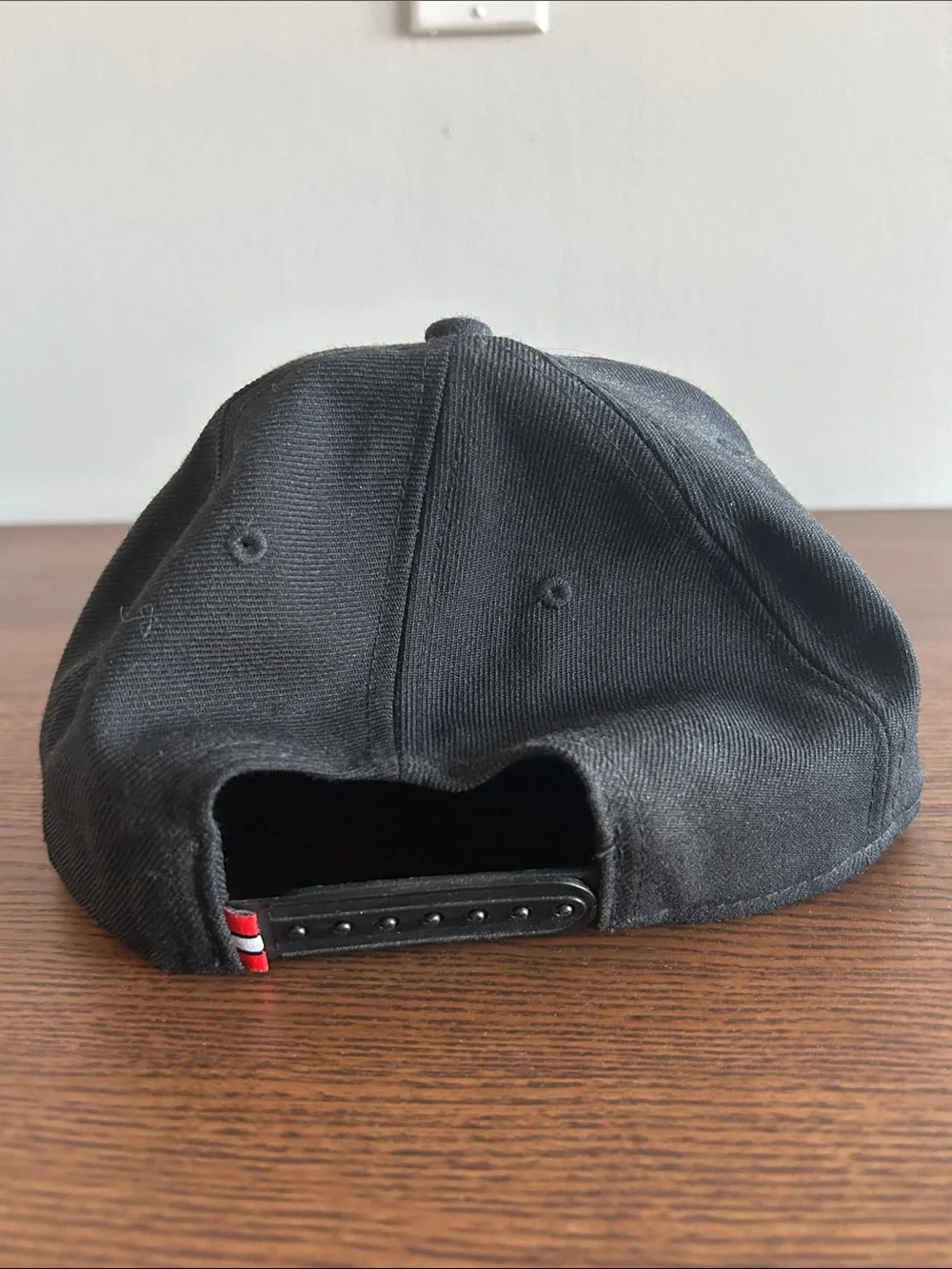 Jordan Paris Saint-Germain Black White Logo Snapback Hat